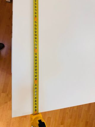 Mostrador tienda madera blanco