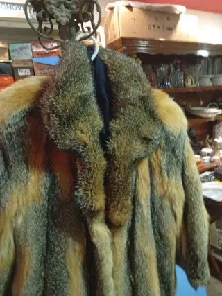 Chaquetón piel de zorro