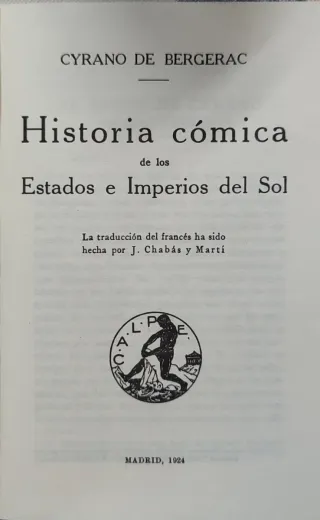 Historia cómica de los Estados e Imperios del Sol
