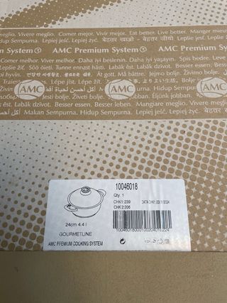 Gourmet amc de 24 nueva