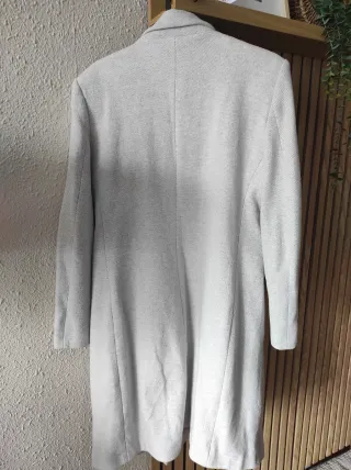 Abrigo gris Zara