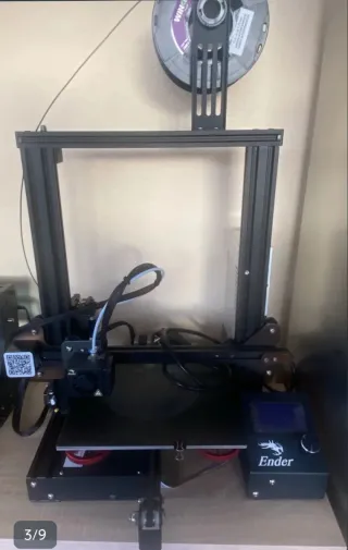Impresora 3d creality Ender 3 prácticamente nueva