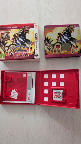 Pokemon rubi omega Edicion Limitada pal españa
