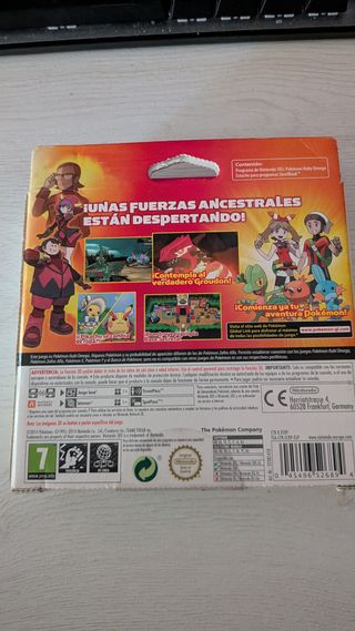 Pokemon rubi omega Edicion Limitada pal españa