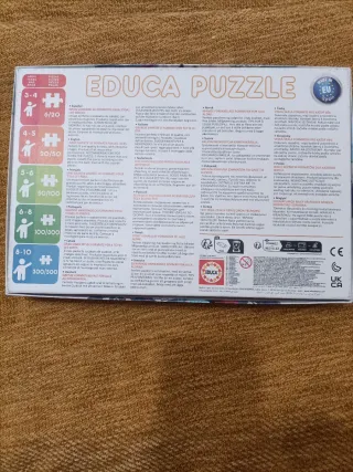 Puzzle Frozen 4 Puzzles Progresivos Educa