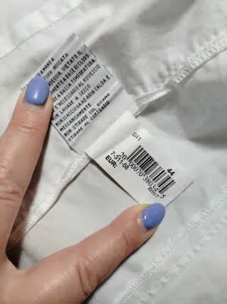 Camicia bianca Tg44