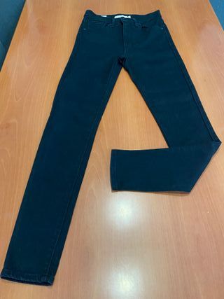 Vaqueros Levi's 711 Skinny W27 L30 Negro