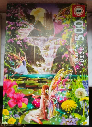 Puzzle Educa 500 piezas cascada de las hadas
