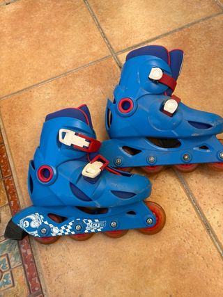 Lote de patines de niños