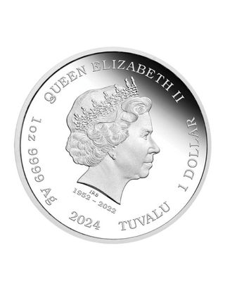 1 ONZA DE PLATA ."JAMES BOND"