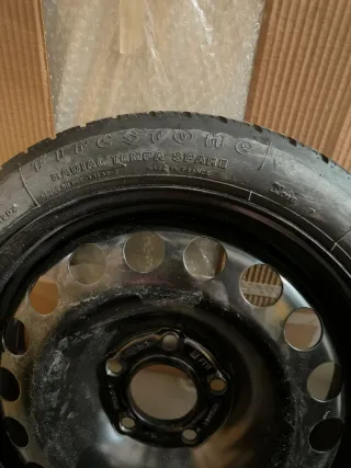 Rueda repuesto de emergencia