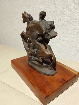 Scultura in bronzo Nando Conti
