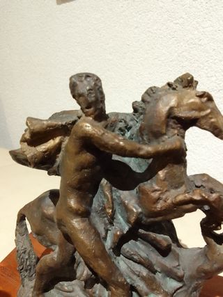 Scultura in bronzo Nando Conti