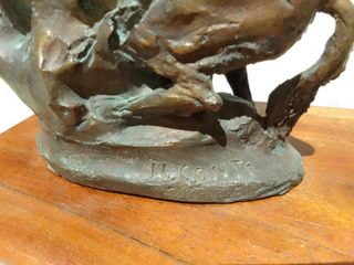 Scultura in bronzo Nando Conti