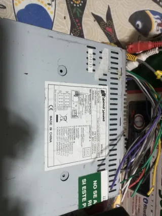 Radio CD MP3 USB Bluetooth coche 1Din