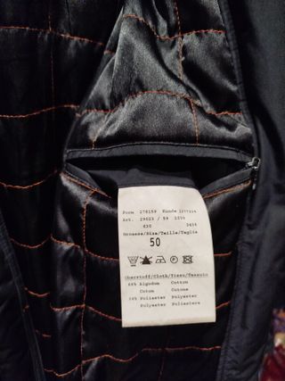 Chaqueta Bugatti Gore Tex negra hombre