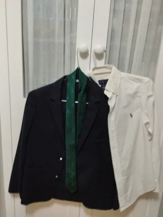 Americana+camiseta+corbata comunión