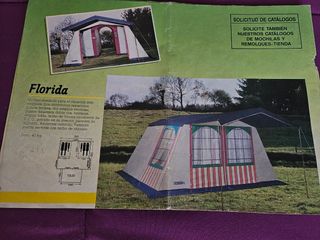 Tienda de campaña de los 90.