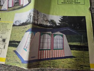 Tienda de campaña de los 90.