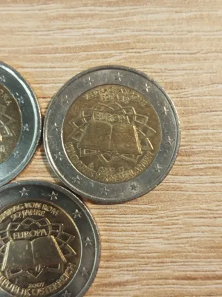 MONEDAS DE 2 EUROS CONMEMORATIVAS. TRATADO DE ROMA