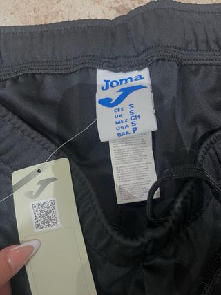 pantalones Joma negros, nuevo con etiquetas