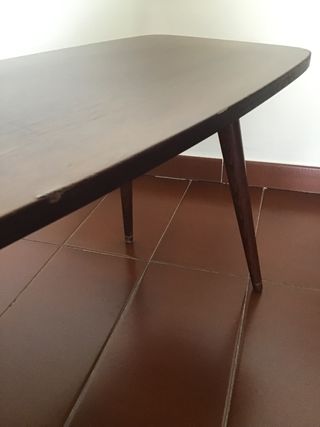 Mesa auxiliar vintage original 60s estilo nórdico