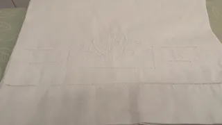 Juego de sábanas antiguas