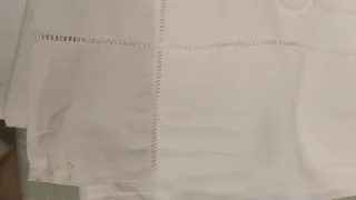 Juego de sábanas antiguas