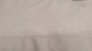 Juego de sábanas antiguas