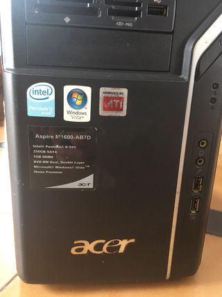 Torre pc Aspire m1600