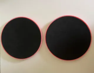 Mancuernas y sliders pilates