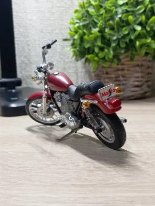 Moto harley de coleccionista