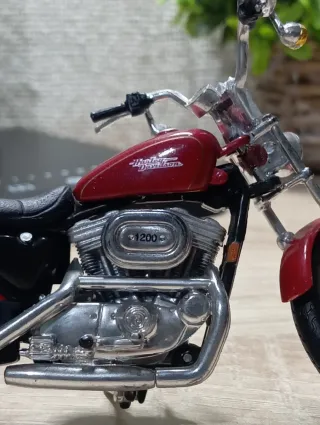 Moto harley de coleccionista