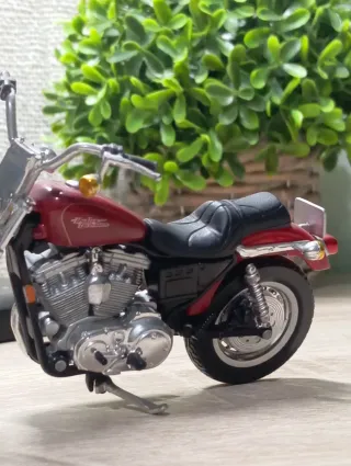 Moto harley de coleccionista