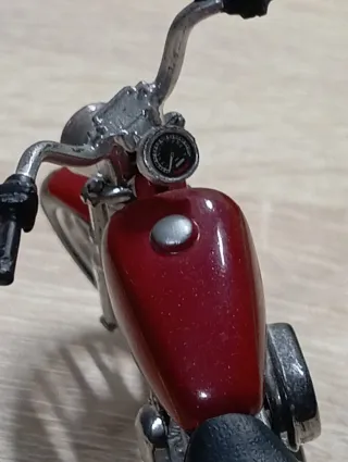 Moto harley de coleccionista