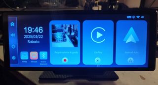 CarPlay e Android auto, 10pollici dashcam - Nuova