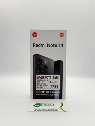 Xiaomi Redmi Note 14 NFC 256GB Azul