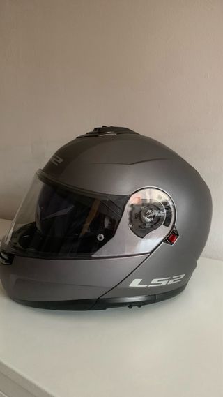 Casco Moto Modular LS2 (talla M)