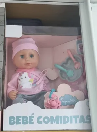 Muñeca Bebé Comiditas PequeBB