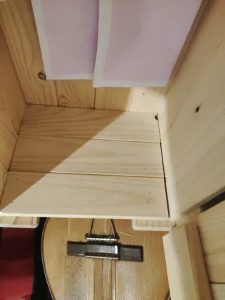 Baúl de madera Lufe