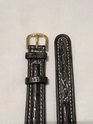 Correa piel reloj nueva