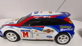 Coche teledirigido Rally Ford. Carlos Sainz