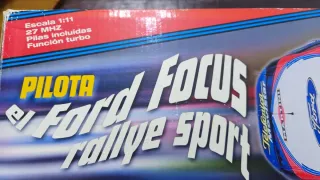 Coche teledirigido Rally Ford. Carlos Sainz