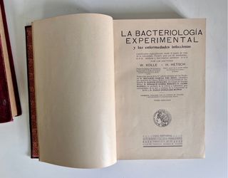 LA BACTERIOLOGÍA EXPERIMENTAL tomos 1 & 2