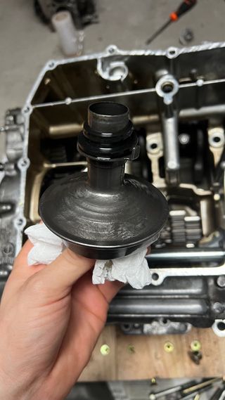 Chupona de aceite Honda CB600F Hornet