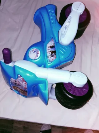 Moto de equilibrio infantil frozen