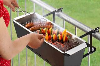 Barbacoa/parrilla para terraza/balcón