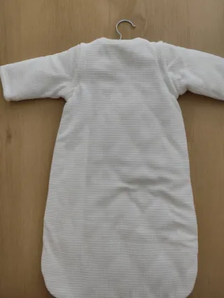 Saco dormir bebé oso blanco