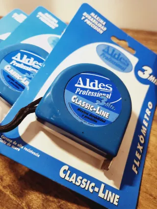 Pack 5 Flexómetros 3m Aldes Classic-Line