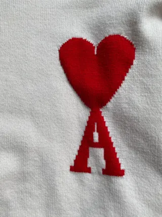 Jersey blanco de punto